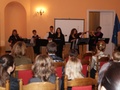 W podróż muzyczną po krajach UE zabrał wszystkich zgromadzonych zespół Zibi Band